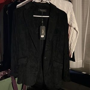 Black Margot Cord Blazer size 0